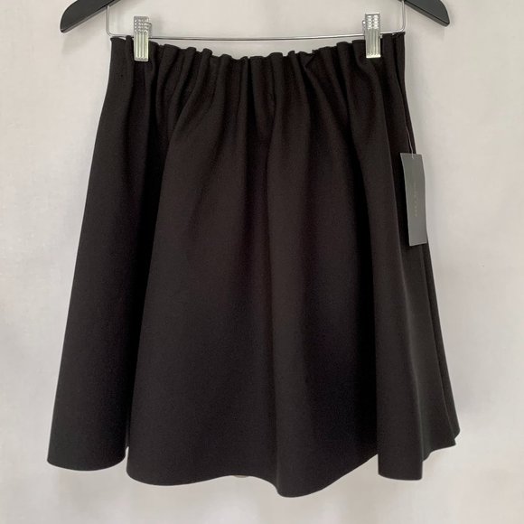 NWT ZARA Basic Collection Women’s Black Mini Skirt Size Large - Picture 1 of 14